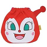 【日本製】アンパンマン フェイス巾着 ANPANMAN ドキンちゃん 16×18×6cm