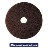 3 M低速高生産性床パッド7100、13インチ、ブラウン、5 /カートン