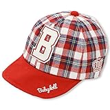 BABYDOLL（ベビードール） ベビー帽 キャップ(6か月～1歳)-ベビー帽子 男の子 女の子 雑貨 チェック -0675 BABY レッド