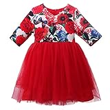 Pettigirl子供ドレス キッズフラワードレス 女の子 パーティー 結婚式 7才-8才 [並行輸入品]