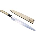 Amazon | 堺製プロ仕様 魄刃 Hakuba 本霞白二鋼 柳刃包丁9寸 270mm