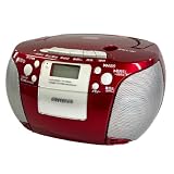 Aiwa アイワ CDラジカセ audio -G CRC1 GAA4-CRC0001 レッド