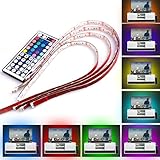 HAIMI TREE USB LED Strip Light RGB Color Changing/TV Backlight Lighting Strips Kit 450cm(2M) Mood Li