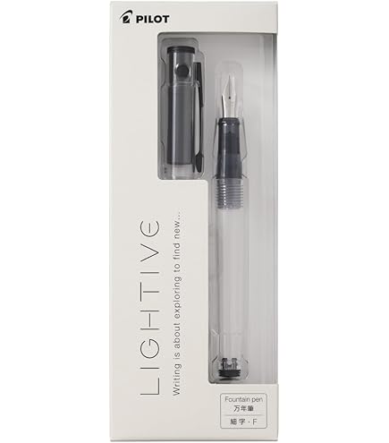 Amazon | Pilot パイロット 万年筆 ライティブ F 細字 ノンカラー