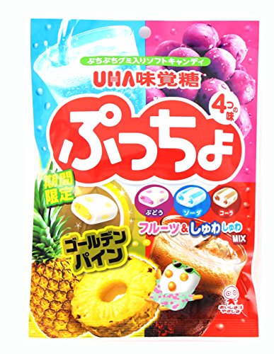 味覚糖   ぷっちょ袋 4種アソート  98G×6袋