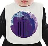 Dream Big ネクタイを有する有機ビブ Medium