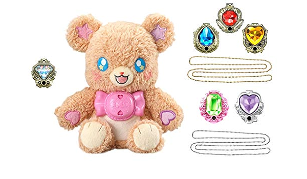 Amazon 魔法つかいプリキュア おしゃべり変身モフルン リンクルストーンセット２種 計３点セット 魔法つかいプリキュア おしゃべり変身モフルン 変身リンクルストーンセット キュアフェリーチェ 変身リンクルストーンセット ままごと ごっこ遊び おもちゃ