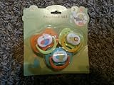 おしゃぶり　3個セット　（ぞう、あしか、ライオン）ORTHODONTIC PACIFIER SET 3PACK [並行輸入品]