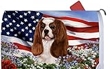Cavalier King Charles Blenheim – Best of Breed愛国I Dog Breedメールボックスカバー