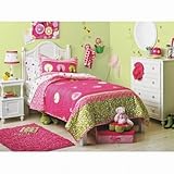 Circo Pretty Lady Bugs Stitched Full Queen Quilt Shams Set Ladybugs Comforter [並行輸入品]