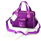 iSafe Changing Bag Luxury Quality - Plum (Purple/Purple) by iSafe