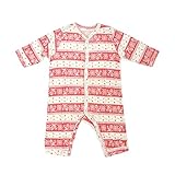 (ocean&ground)オーシャン＆グラウンド ロンパース ロンパス 長袖 肌着 コンビ肌着 新生児肌着 1520521 ベビー 新生児 赤ちゃん 70cm RD