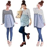 (プチプライム) Petit Prime レディース マタニティ ワンピース 可愛い 人気 オシャレ 襟付き 授乳服 産後 産前 妊婦 散歩 ファッション シンプル カジュアル 入院 授乳口 ボーダー