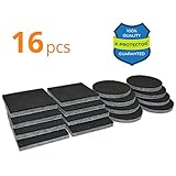 ノンスリップ家具パッドx-protector – プレミアム16個2 "家具パッド。SelfAdhesiveゴム足家具Grippers – Best家具フロアプロテクター家具フィートfor Keep 