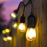 Lightess ストリングライト 防雨型 LED イルミネーションライト 10m10灯 結婚式　クリスマス 誕生日 パーティー電飾 電球色 電球付き