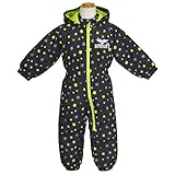 ジャンプスーツ 防寒 カバーオール ベビー スキーウェア 中綿 着ぐるみ スノーコンビ 防寒つなぎ 雪遊び スノーウェア t-161101b★ 95cm ブラック