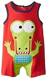 Nuby baby-boys新生児男の子SunスーツベビーAlligator カラー: レッド