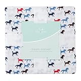 エイデンアンドアネイ クラッシックドリーム ベビー ブランケット 出産祝い おくるみ ギフト Classic Dream Blanket (カラー：wild horses）6131 Aden+Anai