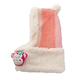 Three sheep ニット帽 毛糸 ネックウォーマー 一体型 かわいい 耳あて帽子 新生児帽子 ベビー用帽 赤ちゃん キッズ 男の子 女の子 男女児 秋冬 防寒 ポンポン