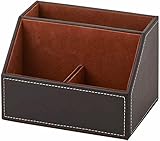 BASIC ステッチ が おしゃれ レザー 調 リモコンラック ステーション ワイド BS-7