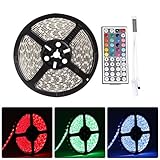 LEDMO 12V Waterproof Flexible SMD 5050 RGB LED Strip Lights, LED Tape, Multi-colorsLight Strips, Col