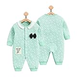 Seeshine ベビー パジャマ ベビーカバー 寝間着 新生児 子供 長袖 綿100％ 秋冬