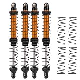 RCカーショックストラットダンパー RCショックストラットダンパー オイルサスペンションショックストラットダンパー RCカーメタルショックアブソーバー CC01に対応 (120mm)