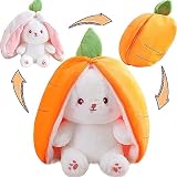 うさぎ ウサギ 変形 だきまくら ぬいぐるみ 抱き枕 ぬいぐるみ 抱き枕 かわいい 動物 ニンジンバニー (35CM キャロット うさぎ)