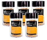ellips エリップス ヘアビタミン プロケラチンコンプレックス配合 50粒入り 5本セット (イエロー) [並行輸入品]