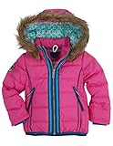 Hatley ハットレイ キッズ女の子 スキーダウンジャケット(リバーシブル)、450フィルパワー&防水 95cm、3Y(97cm) マルチカラー 表地、裏地 ポリエステル100%、中わた(詰物) ダ