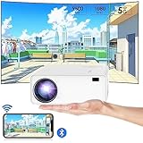 プロジェクター Bluetooth5.0搭載&5GWIFI 9500LM 1080PフルHD高輝度 200"大画面 小型 プロジェクター 家庭用 ミニ軽量 プロジェクター 天井 内蔵HiFiスピーカー ズーム機能 短距離 4K対応 ホームシアター i