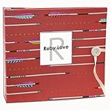 Special Edition (Years 1-5) Ruby Love Coral Arrows Baby Memory Book by Ruby Love Baby