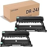 Brother (ブラザー)用 DR-24J DR24J 互換ドラムユニット(2本セット)大容量 印刷枚数:12,000枚 対応機種：HL-L2375DW/HL-L2370DN/HL-L2330D/MFC-L2750DW/MFC-L2730DN/DCP-L2550DW/DCP-L2535D/FAX-L2710DN プリンター 個別包装 残量表示