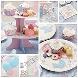 Tiny Feet Baby Shower or Christening Bumper Pack for 8 by Tiny Feet