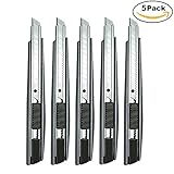 ArtGear 5個 9mm 60度細工用カッターナイフ