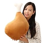 (ビグッド)Bigood フワフワ 柔らか かわいい チキン型 ぬいぐるみ クッション プレゼント 誕生日 抱き枕 彼女 子供 お昼寝まくら 座布団 チェアクッション 腰当て 60cm