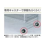スチール棚(スチールラック)：テイモー：保管棚 トラスラック　キャスターセット：100-JS2J5