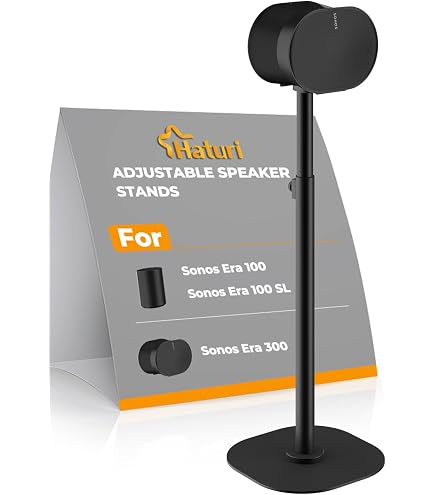 Amazon | Chunxiao Sonos Era 300用高耐久スピーカースタンド ブラック