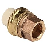 NIBCO 1/2 in. Lead-Free Copper and CPVC CTS Silicon Alloy Slip x Soldier Transition Union [並行輸入品]