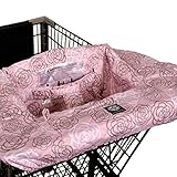 Balboa Baby Shopping Cart Cover in Pink Gray Camellia by Balboa Baby