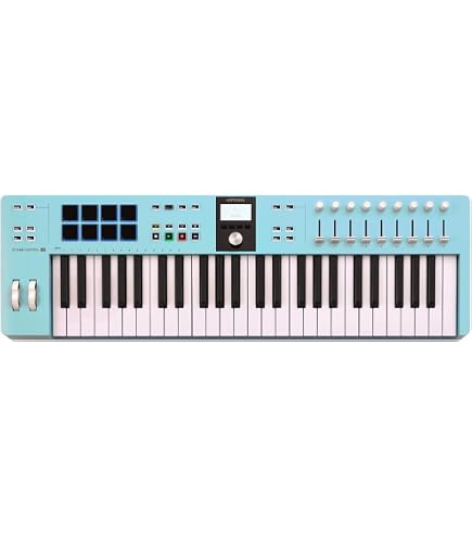 Amazon | Arturia KeyLab Essential 61 mk3 MIDIコントローラー 速度