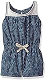 One Step Up Toddler Girls' Printed Romper Lightb Chambray/Coconut 3T [並行輸入品]