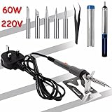 Beho-60W 220V調整可能な温度200℃-450℃はんだごて溶接用アイロンキット