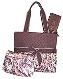 NGIL Quilted Diaper Bag 3-Piece Set, Camo Print by NGIL [並行輸入品]