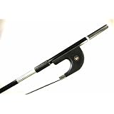 Amazon Artigiano Violin コントラバス弓 フェルナンブコ ジャーマンスタイル 白毛 コントラバス ウッドベース 楽器 音響機器