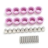 Rupse　30PCS AG60 SG55 CUT60 LGK60電極プラズマカッタートーチノズル消耗品