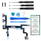 iPhone 5 Power Button, Proximity Light Sensor, and Microphone Flex Cable Replacement Kit with DM Too