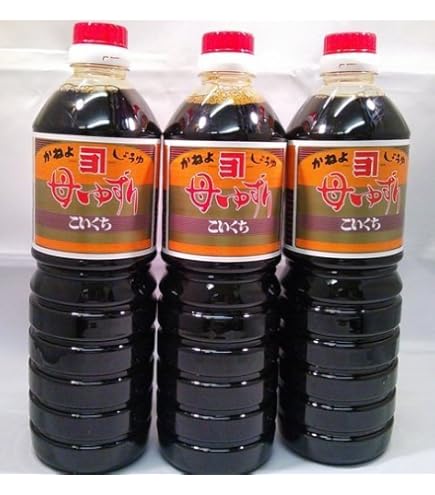 Amazon.co.jp: 鹿児島の甘い醤油 かねよ・坂口商店セット 母ゆずり