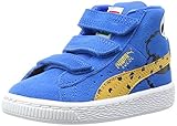 [プーマ] ベビーシューズ Suede Mid Sesame CM V Inf 361678 1エレクトリック ブルー レモネード/ブライト ゴールド 14.0(14cm)