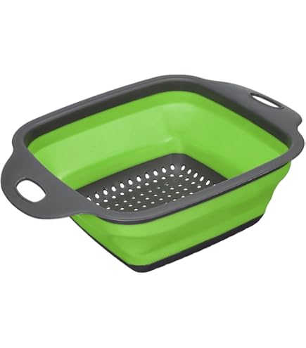 折りたたみザル シリコン 丸型 折りたたみストレーナー ハンドルスペース付き Amazon｜uxcell 折りたたみザル シリコン 丸型 折りたたみ